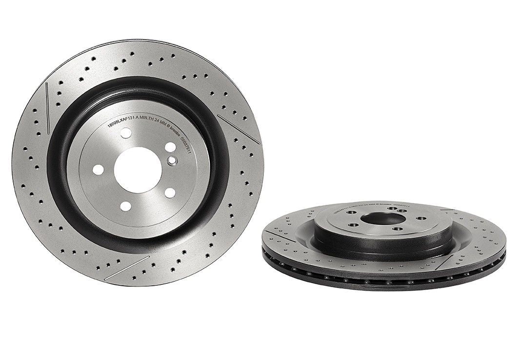 Brembo Disc Brake Rotor  top view frsport 09.B879.11