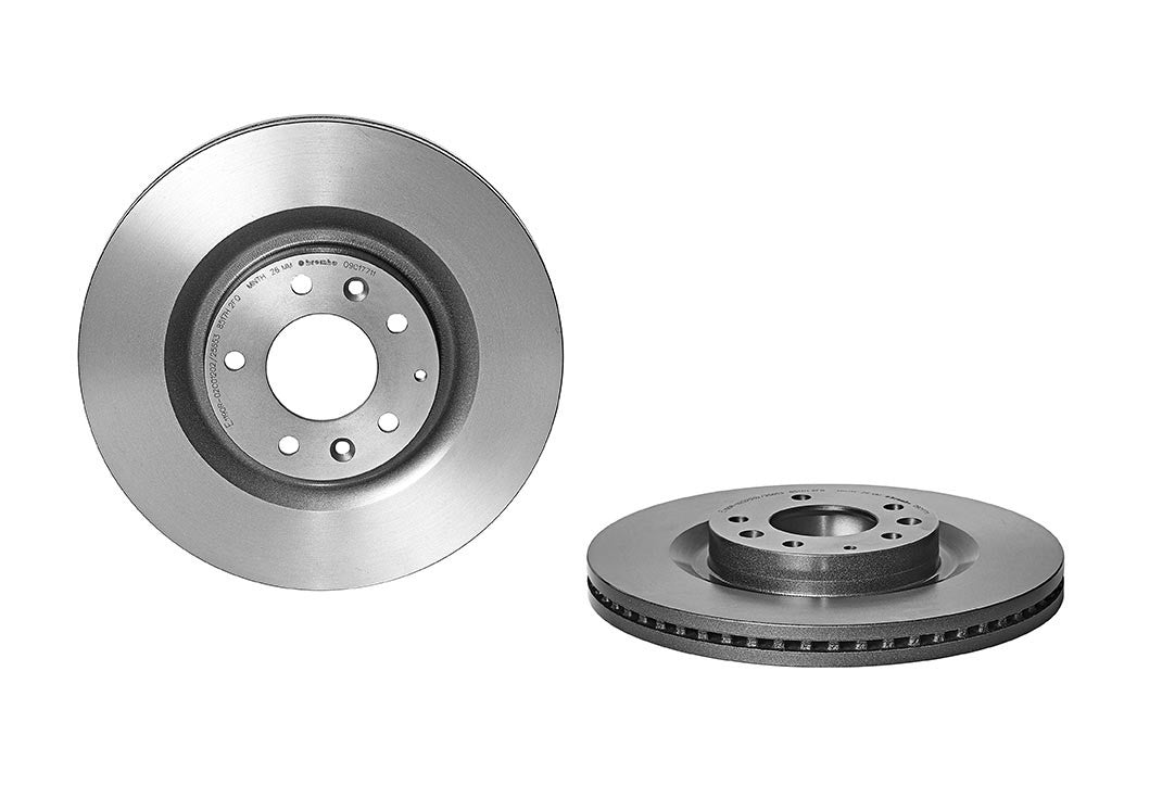 Brembo Disc Brake Rotor  top view frsport 09.C177.11