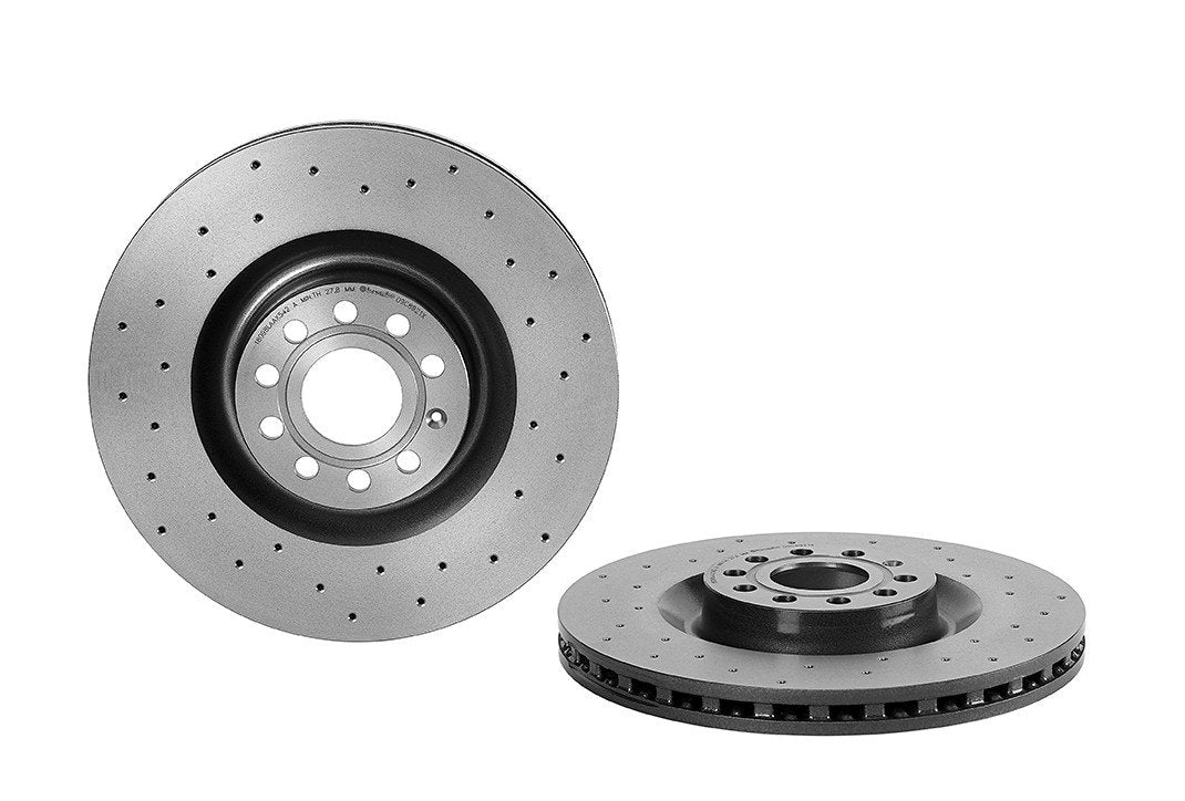 Brembo Disc Brake Rotor  top view frsport 09.C892.1X