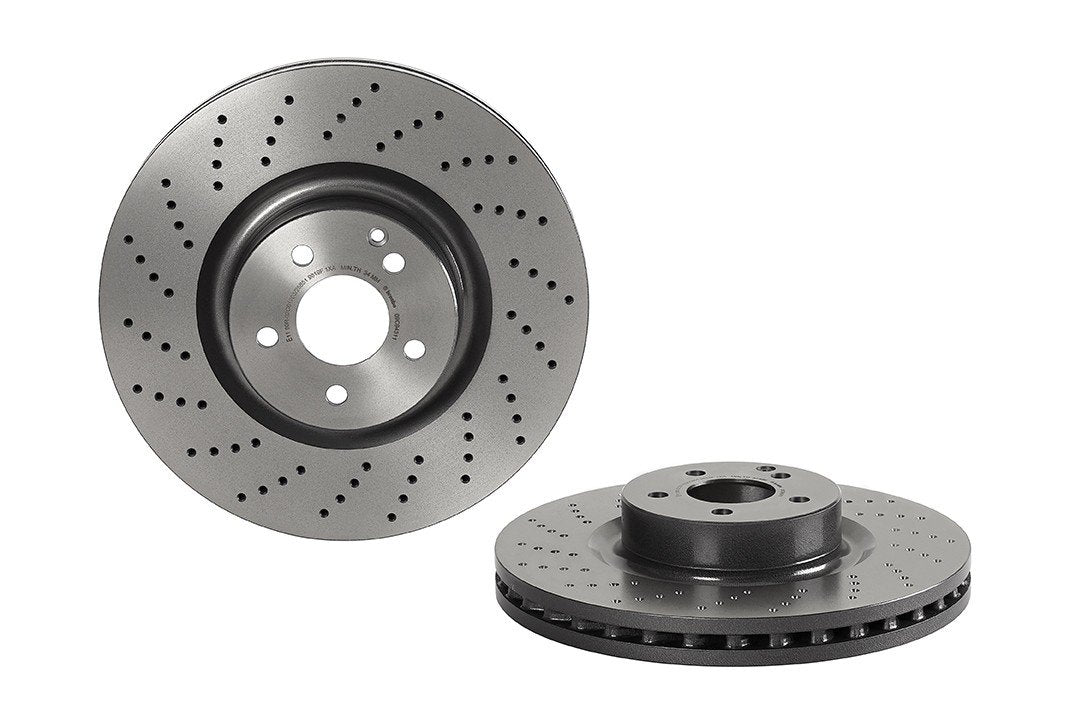 Brembo Disc Brake Rotor  top view frsport 09.C943.11