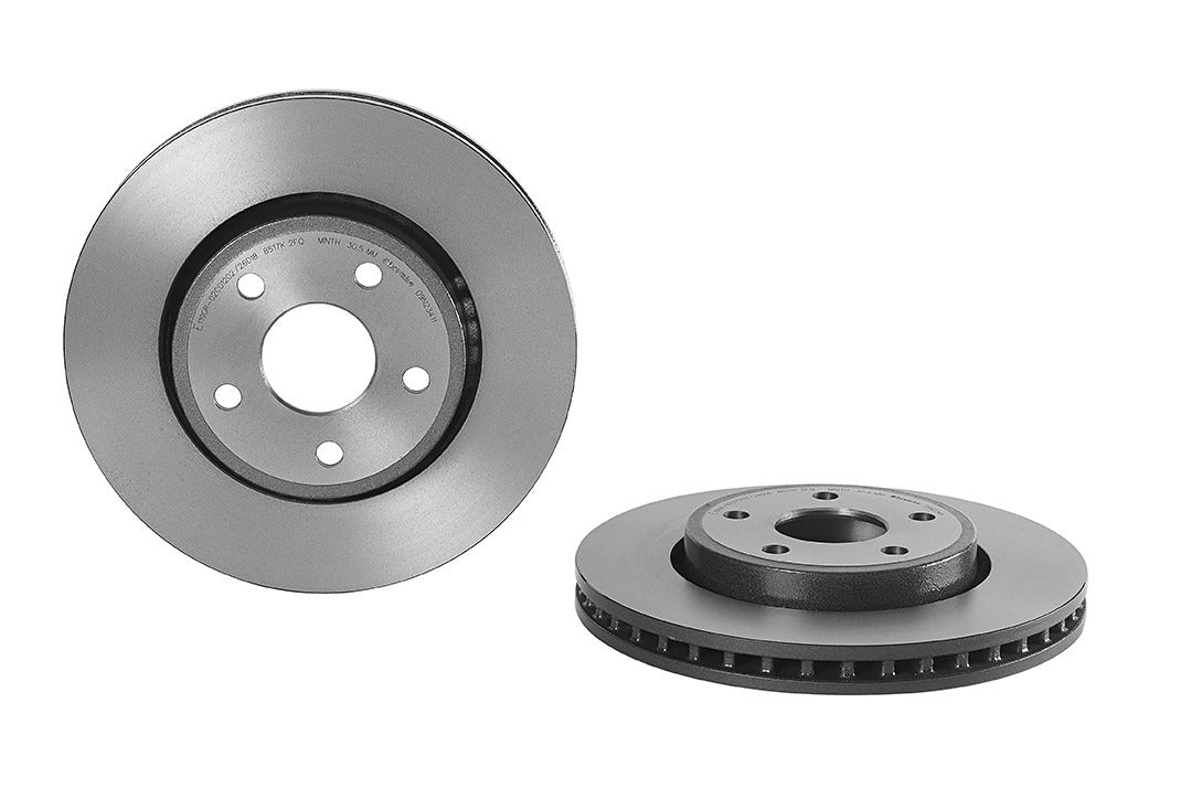 Brembo Disc Brake Rotor  top view frsport 09.N234.11