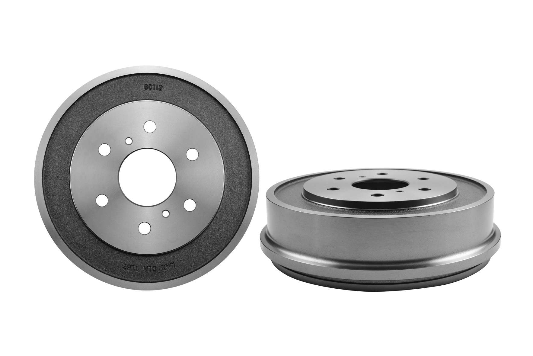 Brembo Brake Drum  top view frsport 14.B572.10