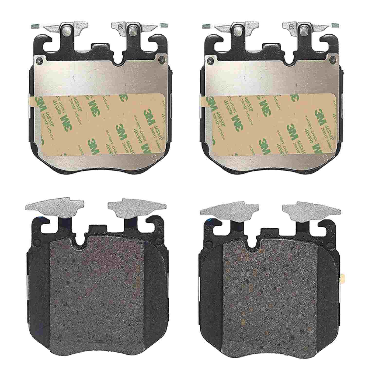 Brembo Disc Brake Pad Set  top view frsport P06106