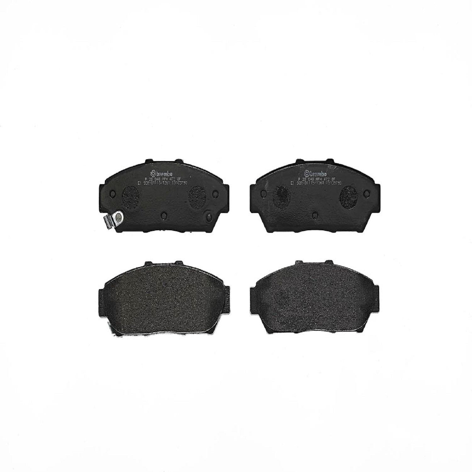 Brembo Disc Brake Pad Set  top view frsport P28048