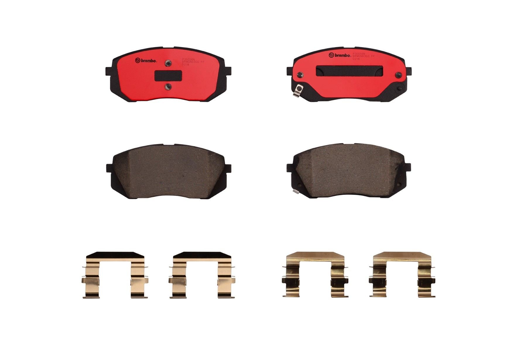 Brembo Disc Brake Pad Set  top view frsport P30056N