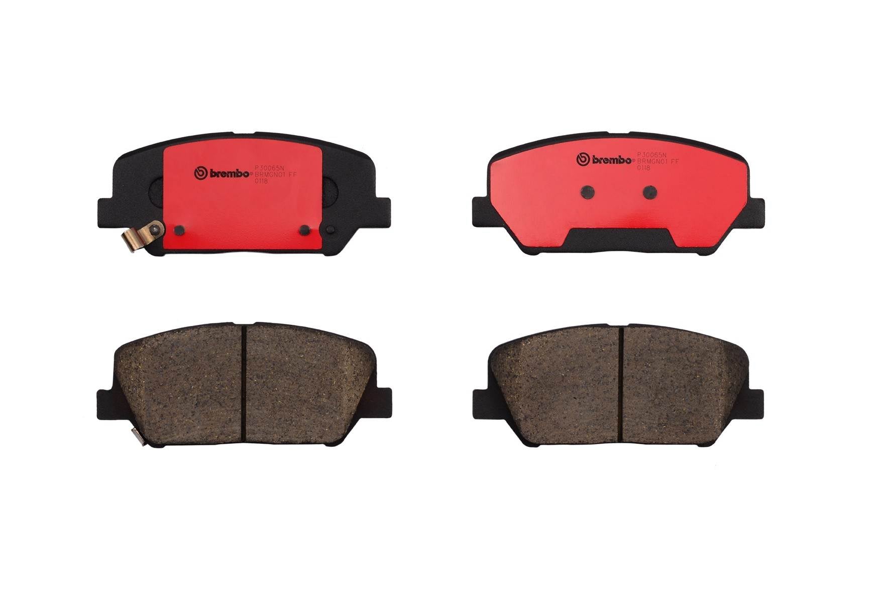 Brembo Disc Brake Pad Set  top view frsport P30065N