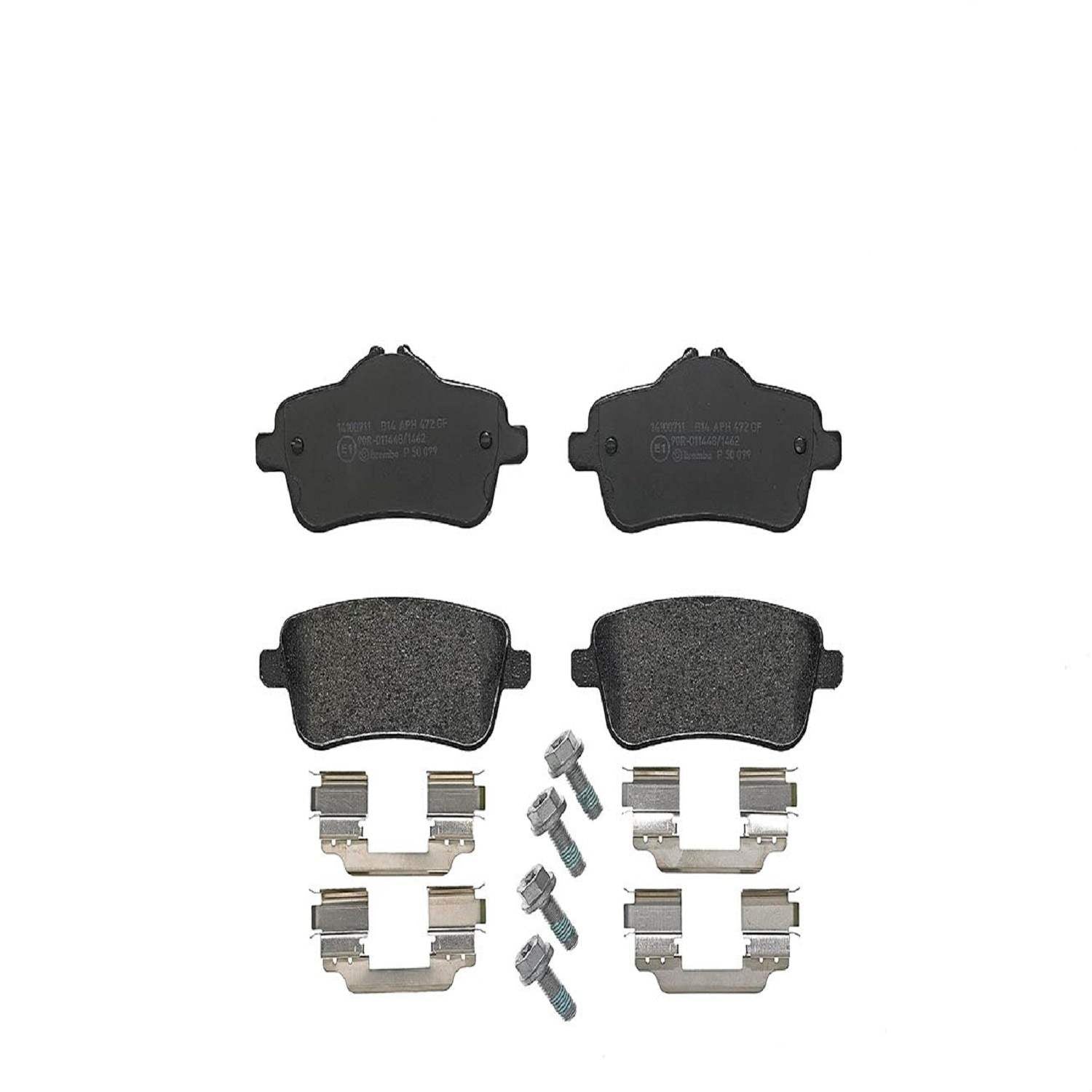 Brembo Disc Brake Pad Set  top view frsport P50099