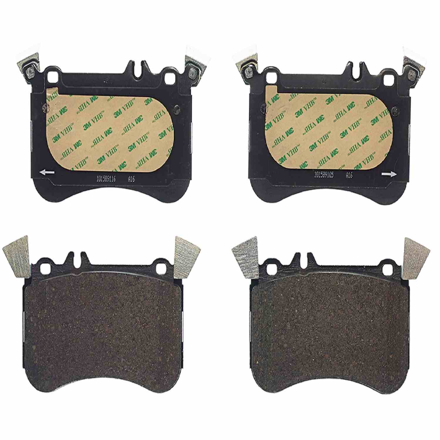 Brembo Disc Brake Pad Set  top view frsport P50121