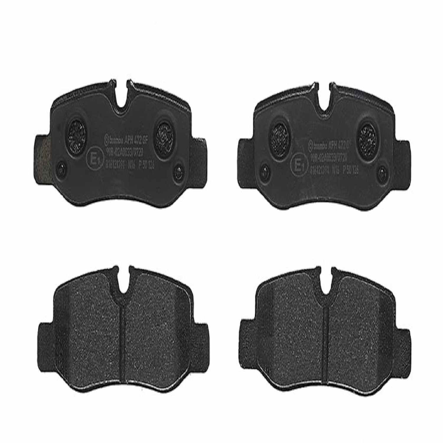 Brembo Disc Brake Pad Set  top view frsport P50126