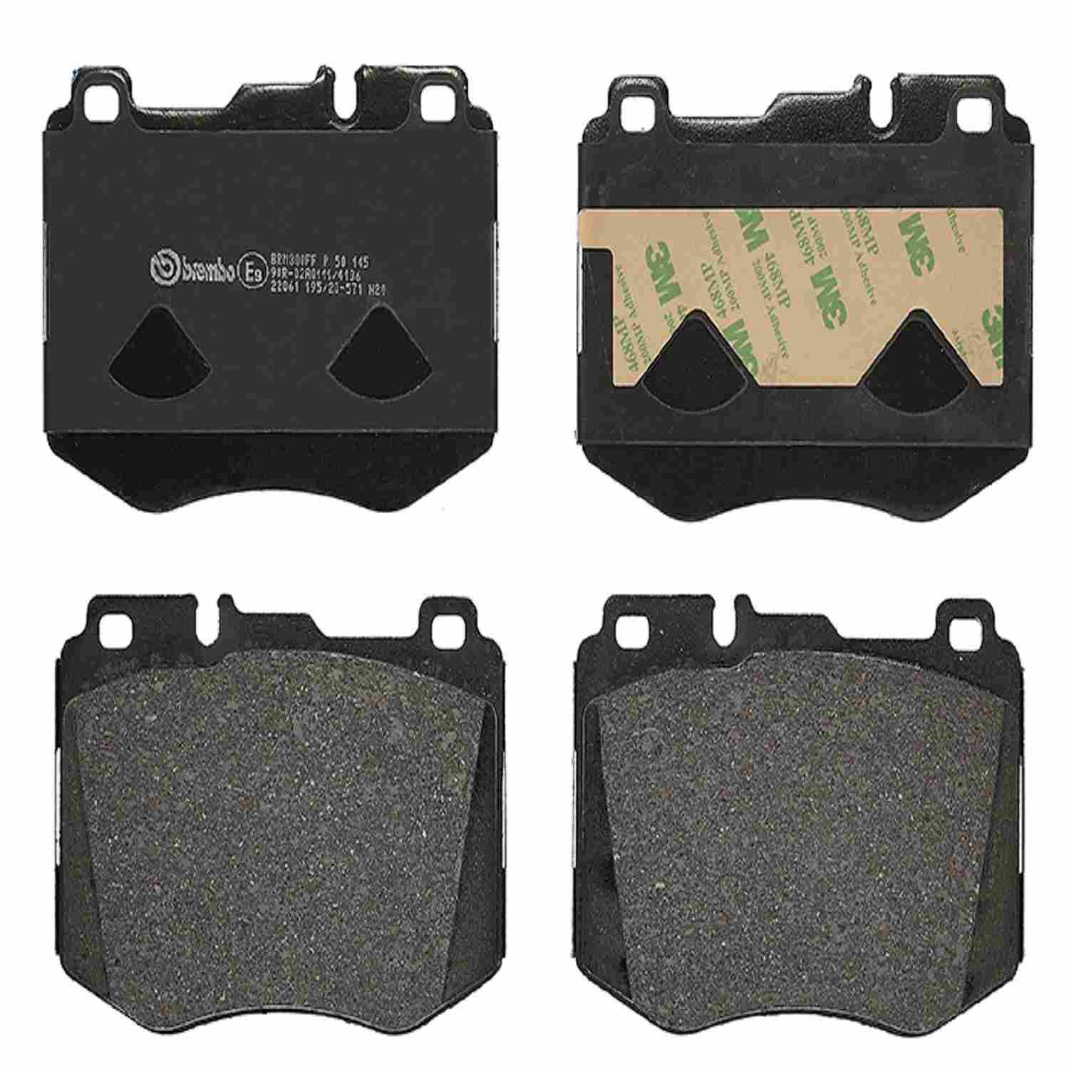 brembo disc brake pad set  frsport p50145