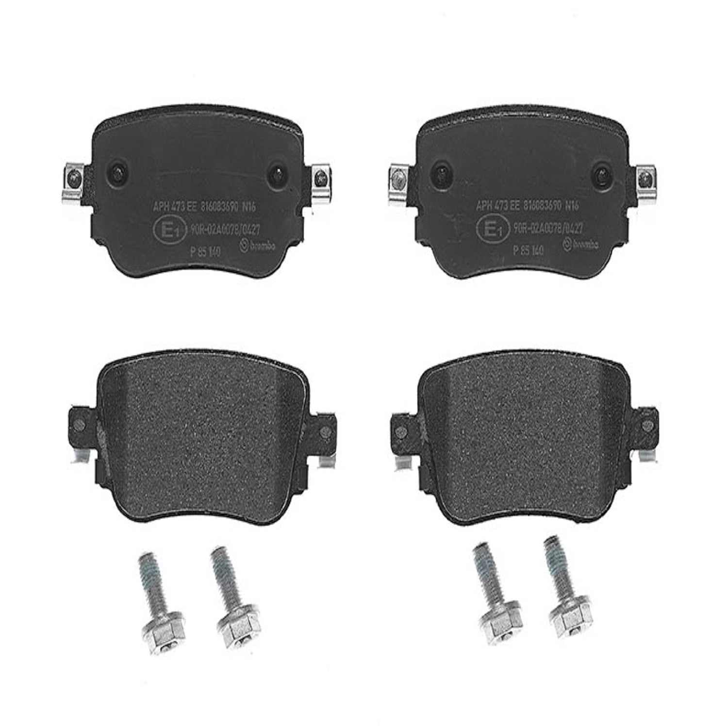 Brembo Disc Brake Pad Set  top view frsport P85140