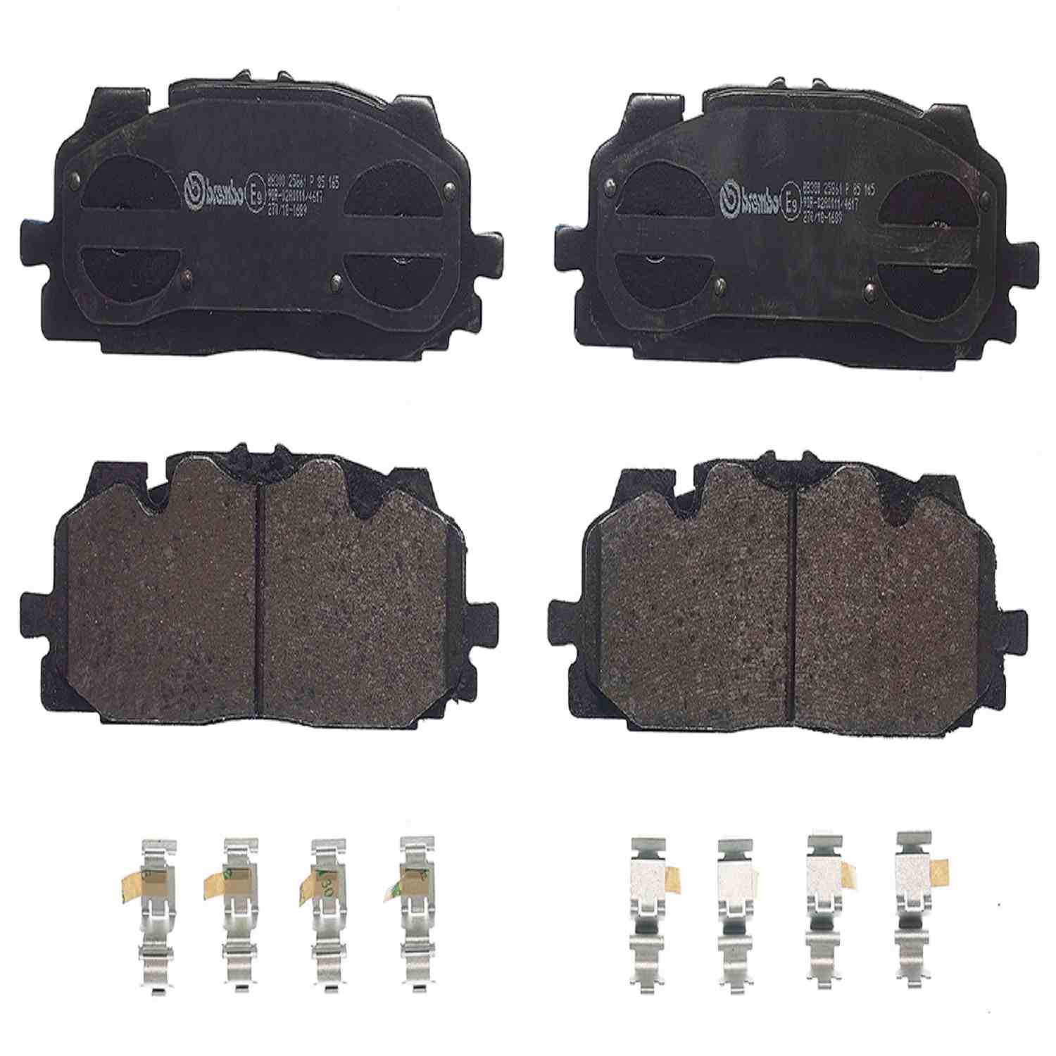 Brembo Disc Brake Pad Set  top view frsport P85165