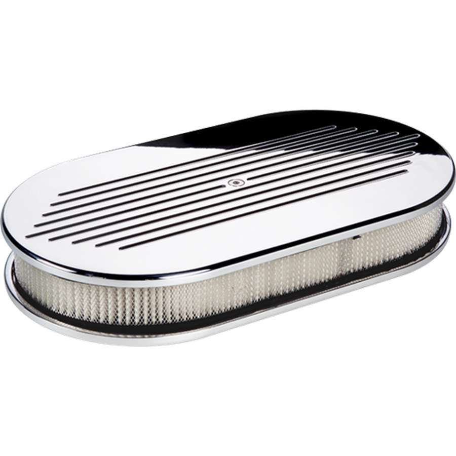 Billet Specialties Large Oval Ball Milled Air Cleaner BSP15420