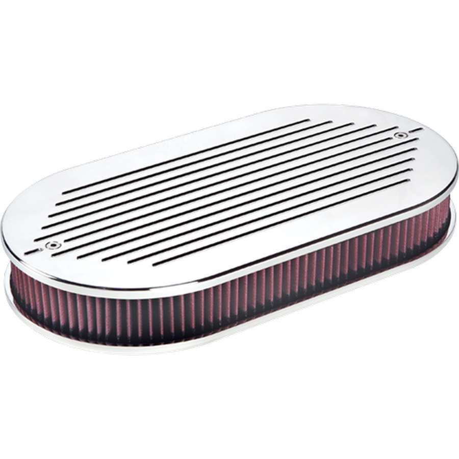 Billet Specialties Dual Quad Air Cleaner Ball Milled BSP15520