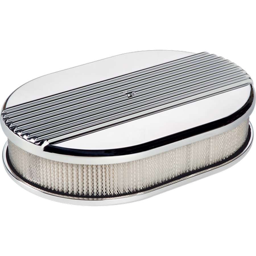 Billet Specialties Small Ribbed Oval Air Cleaner BSP15630