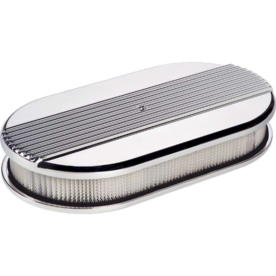 Billet Specialties Large Ribbed Oval Air Cleaner BSP15640