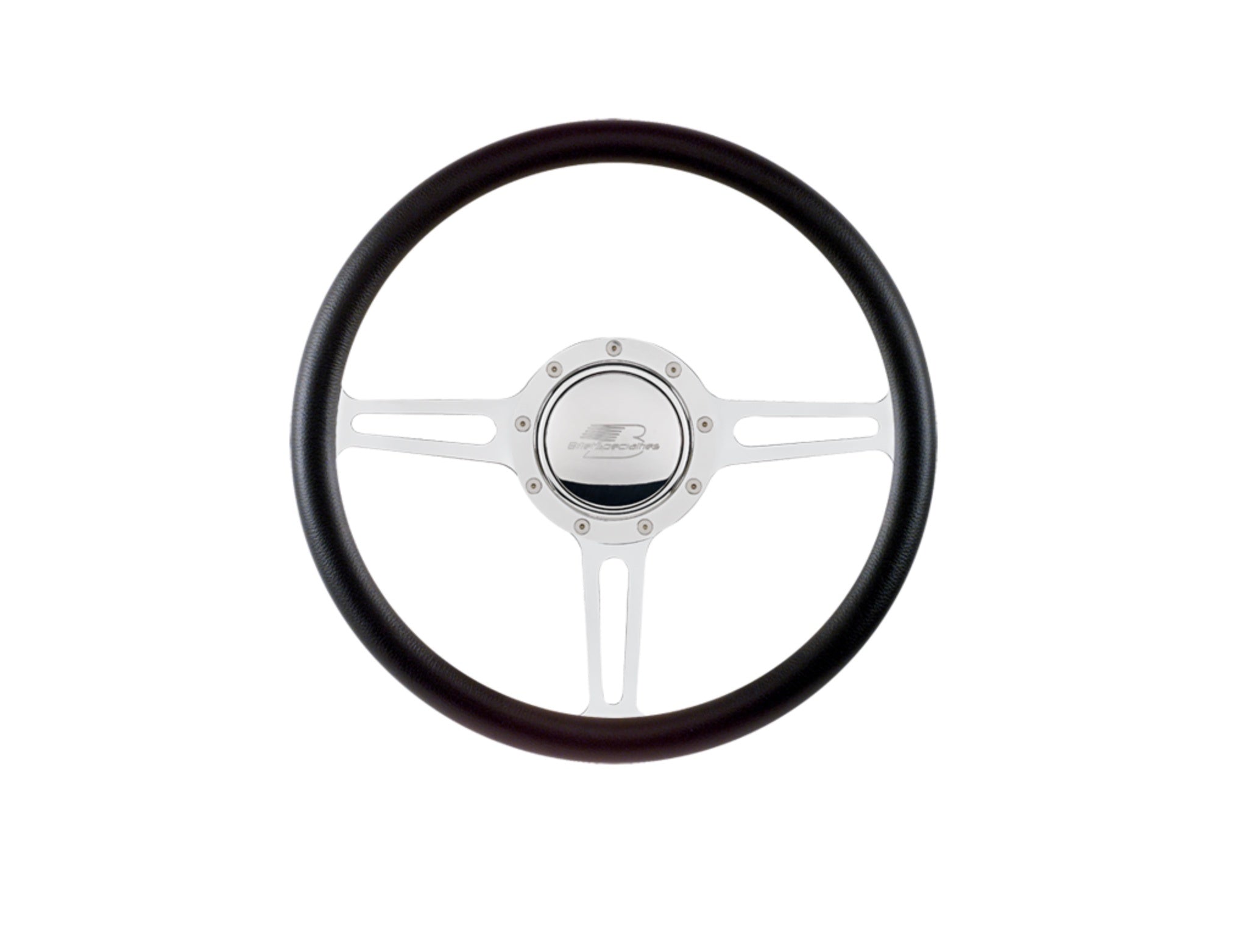 Billet Specialties Steering Wheel 1/2 Wrap 14in Split Spoke BSP30137