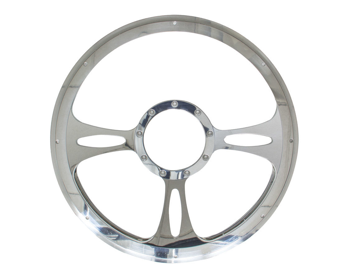 Billet Specialties Half Wrap Steering Wheel Fast Lane BSP30175
