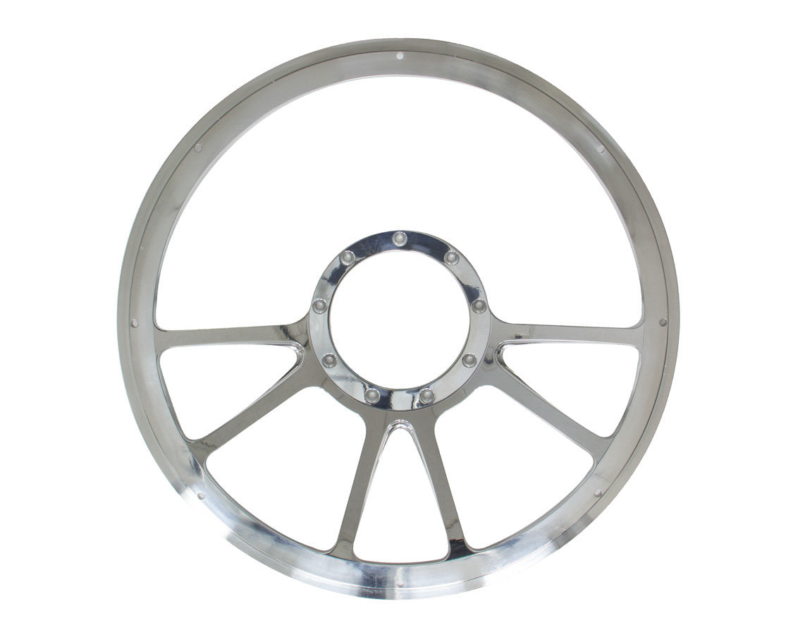 Billet Specialties 14in Edge Steering Wheel Half Wrap BSP30971