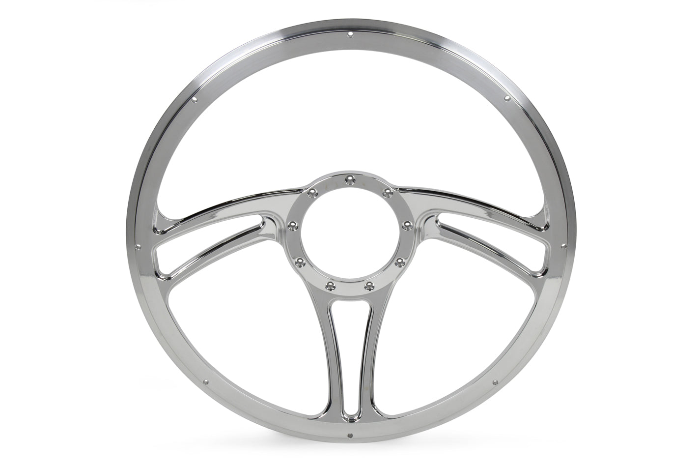 Billet Specialties Steering Wheel Half Wrap 15.5in BLVD 05 BSP34005