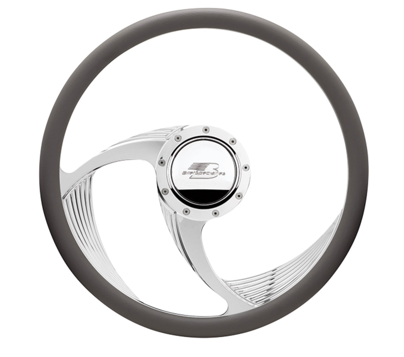 Billet Specialties Steering Wheel Half Wrap 15.5in Spyder BSP34165