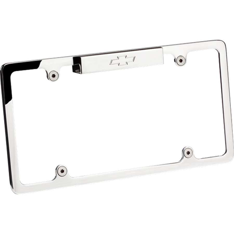 Billet Specialties Lighted Bowtie Frame- Polished BSP55320
