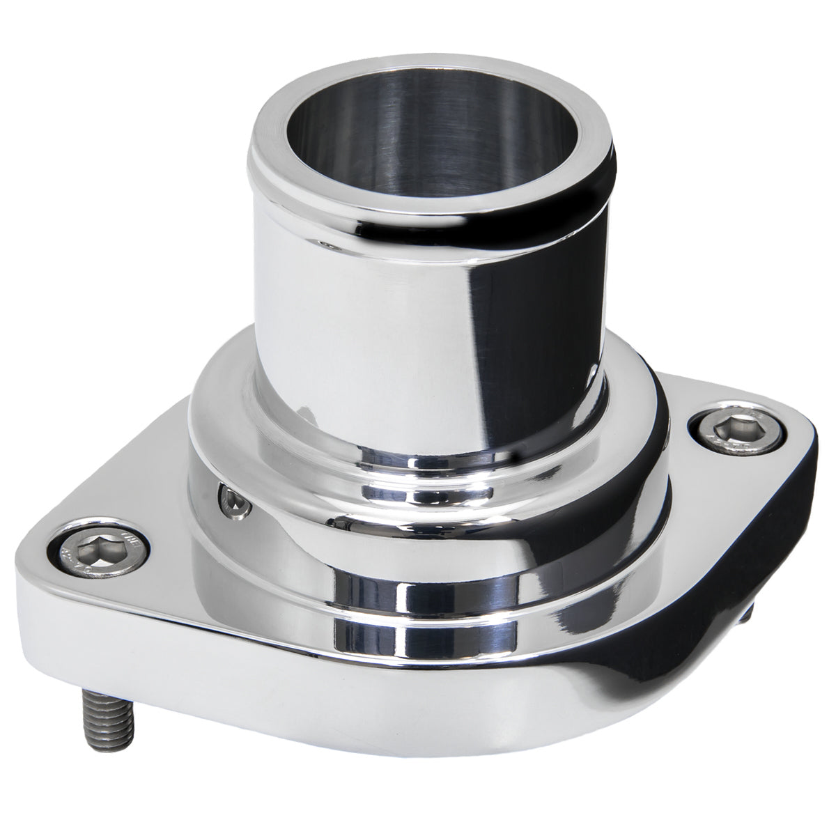 Billet Specialties Thermostat Housing Strai ght LS 10-Up Polished BSP90135
