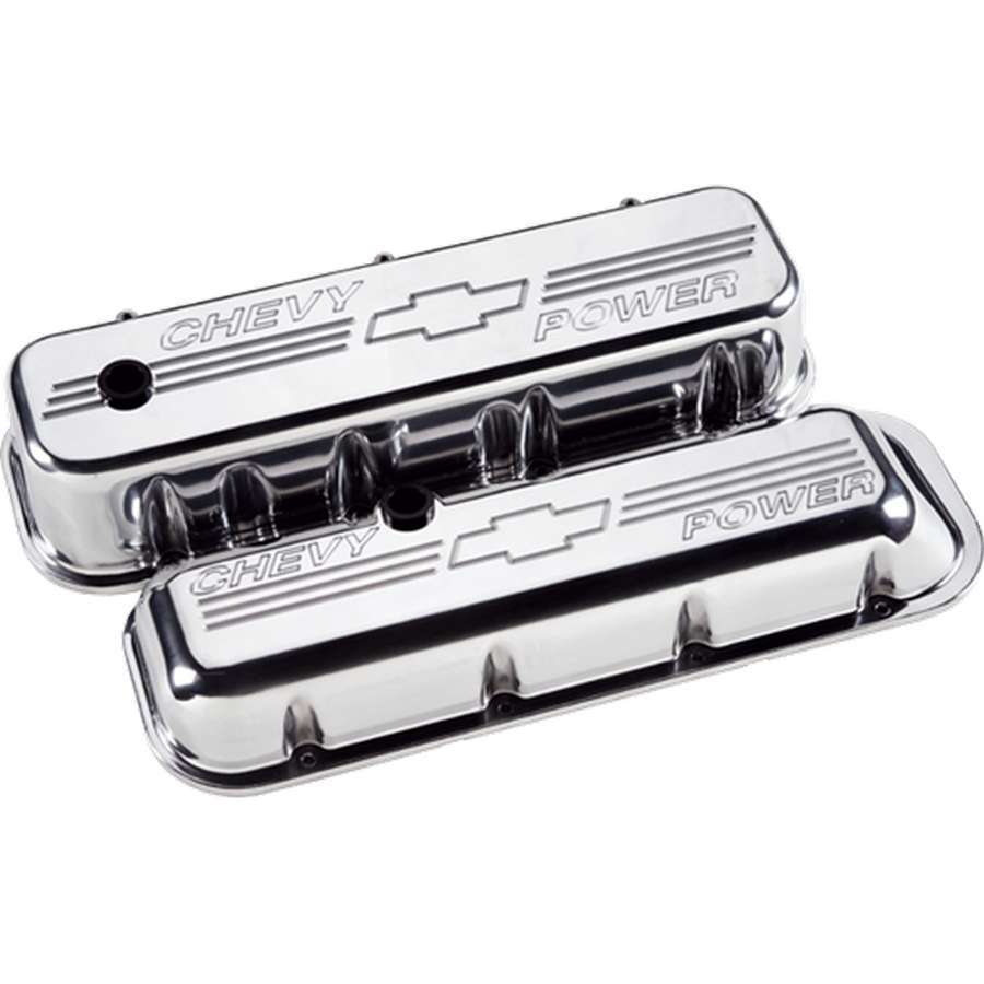 Billet Specialties BBC Short Chevy Power Valve Covers BSP96022