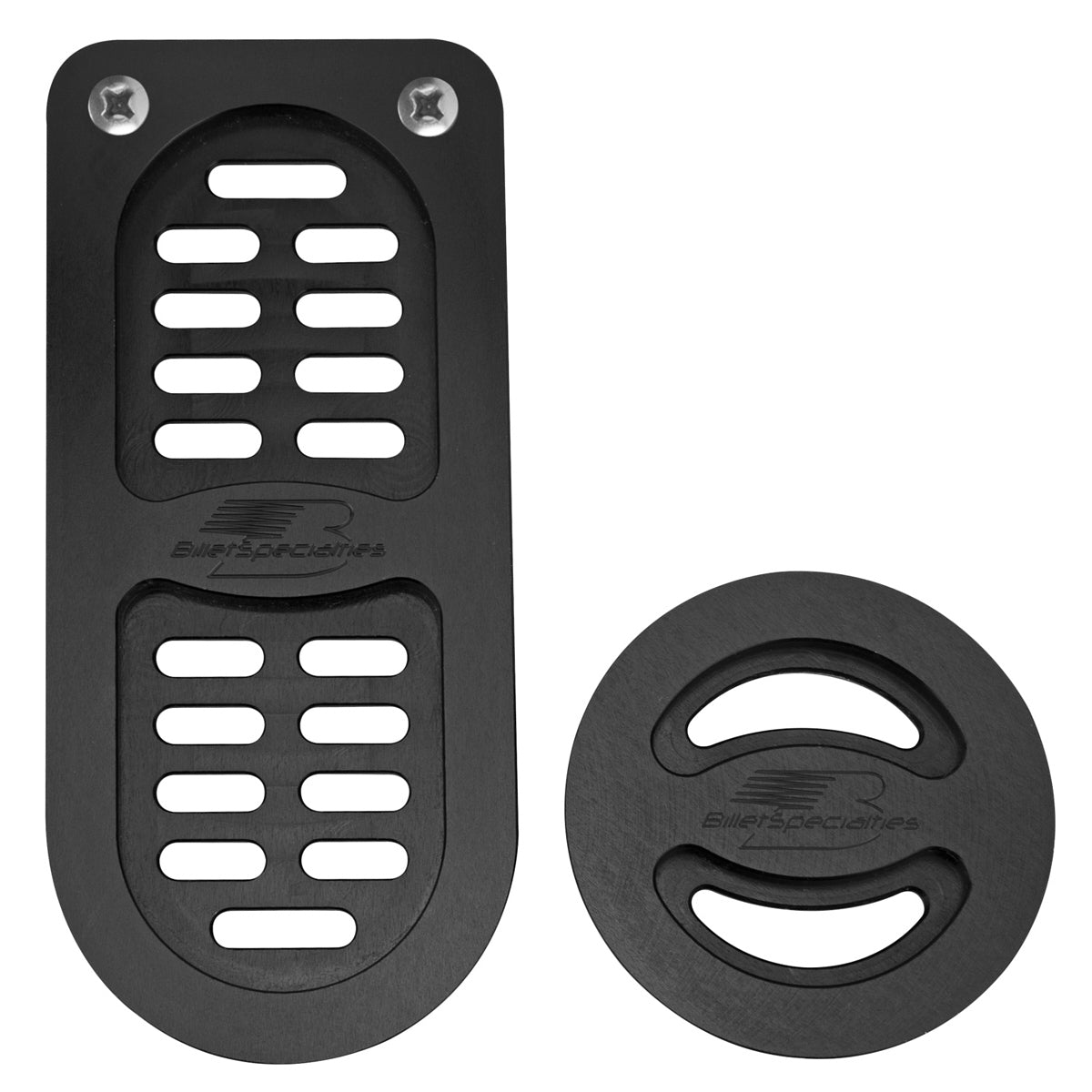 Billet Specialties Door Jamb Vent 72-76 GM B-Body Black Pair BSPBLK171130