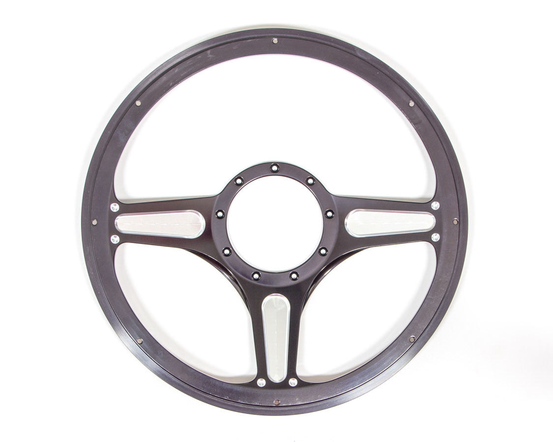 Billet Specialties Street Lite Steering Wheel Black BSPBLK30103