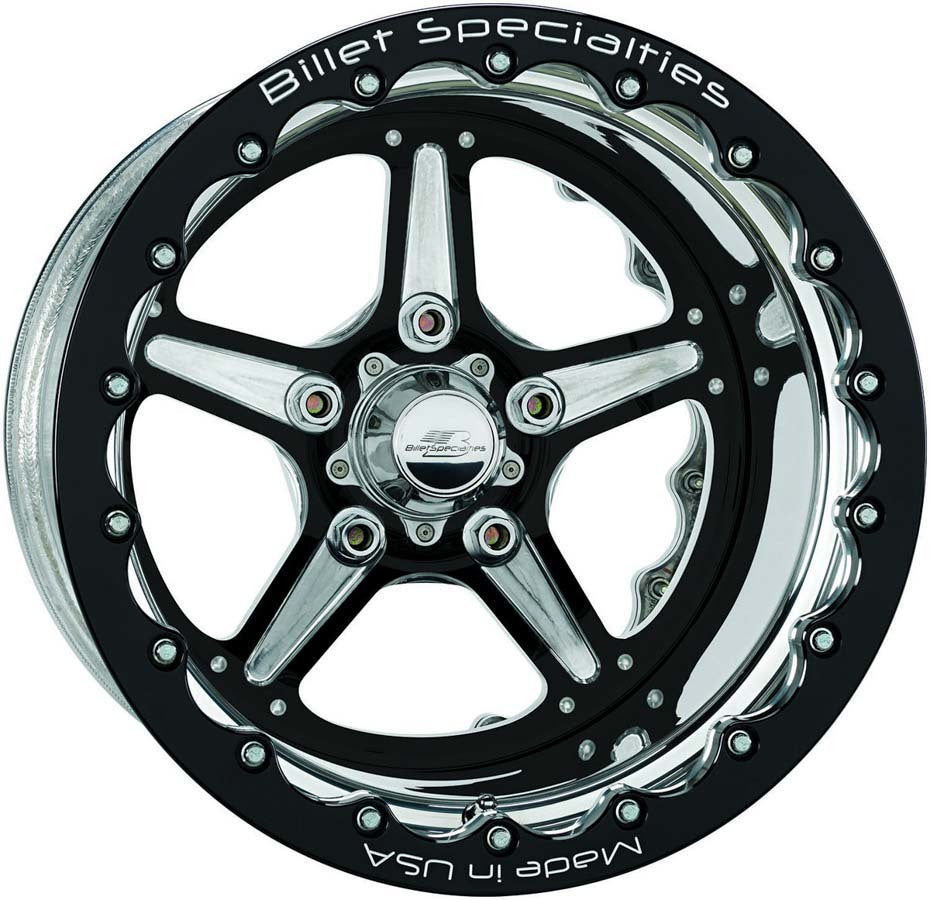 Billet Specialties Street Lite Black Wheel 15X10 4.5in BS BSPBRDB35106145N