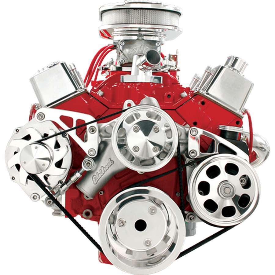 Billet Specialties SBC LWP Serpentine Conv Kit BSPFM2122PC