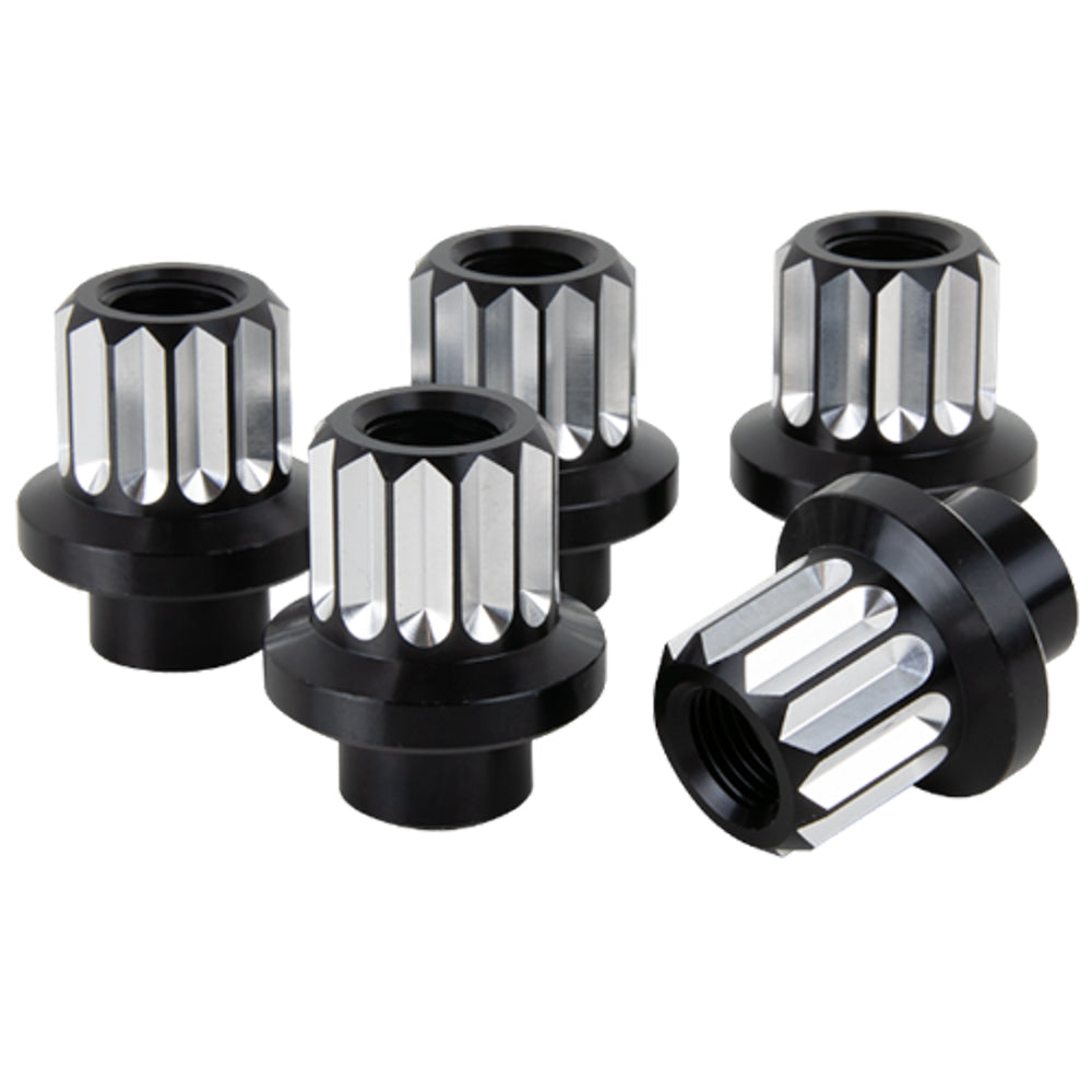 Billet Specialties Race Lug Nuts 5 Pack 1/2-20 x 1/2in BSPLNRMS122050