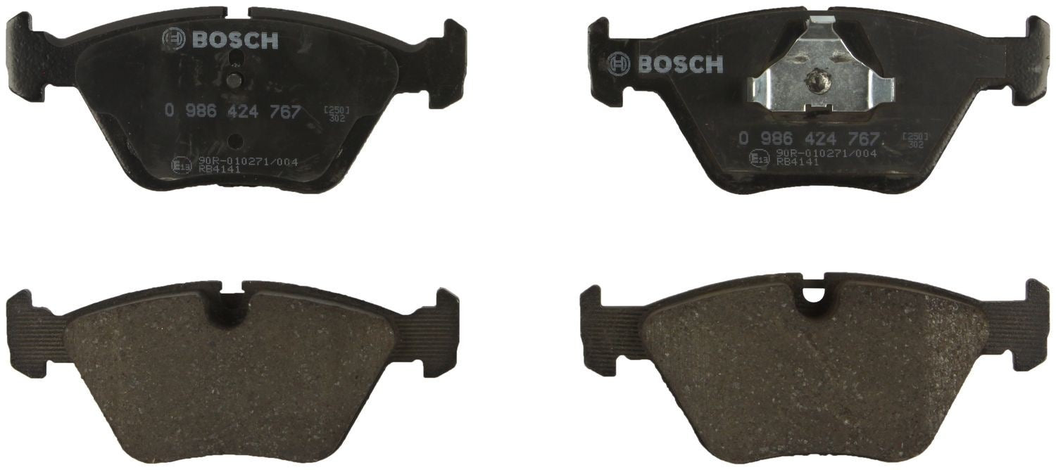 Bosch Disc Brake Pad Set  top view frsport 0986424767