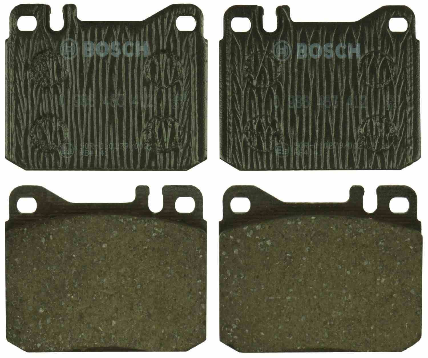 Bosch Disc Brake Pad Set  top view frsport 0986463412