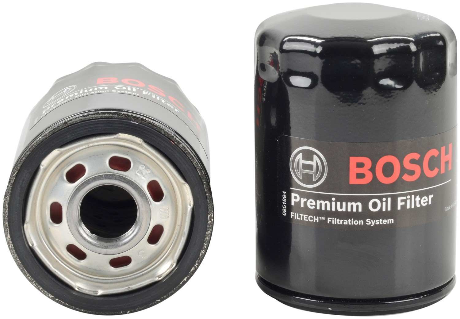 Bosch Engine Oil Filter  top view frsport 3502