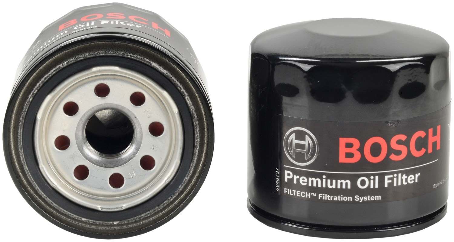 Bosch Engine Oil Filter  top view frsport 3974