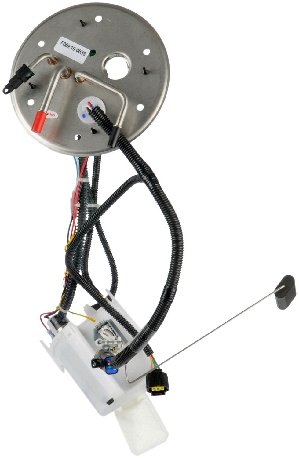 Bosch Fuel Pump Module Assembly  top view frsport 67180