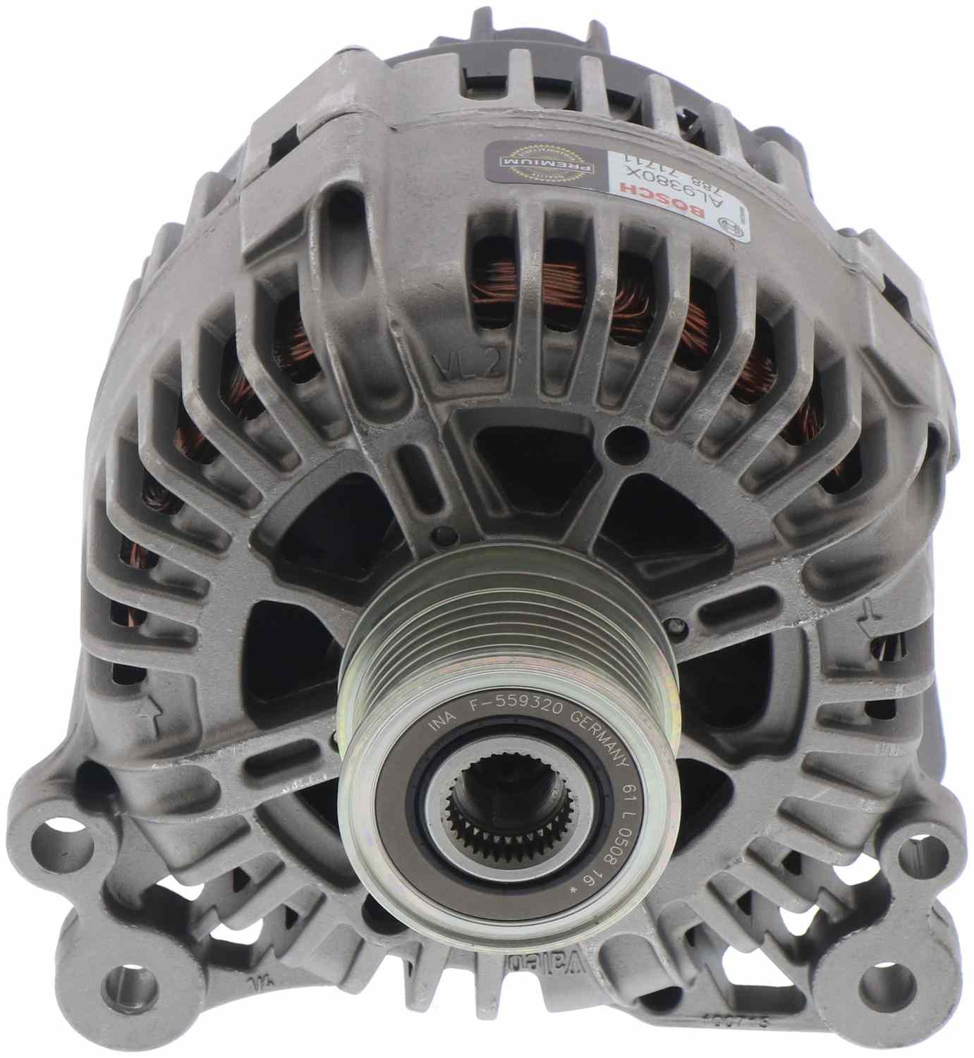 Bosch Alternator  top view frsport AL9380X