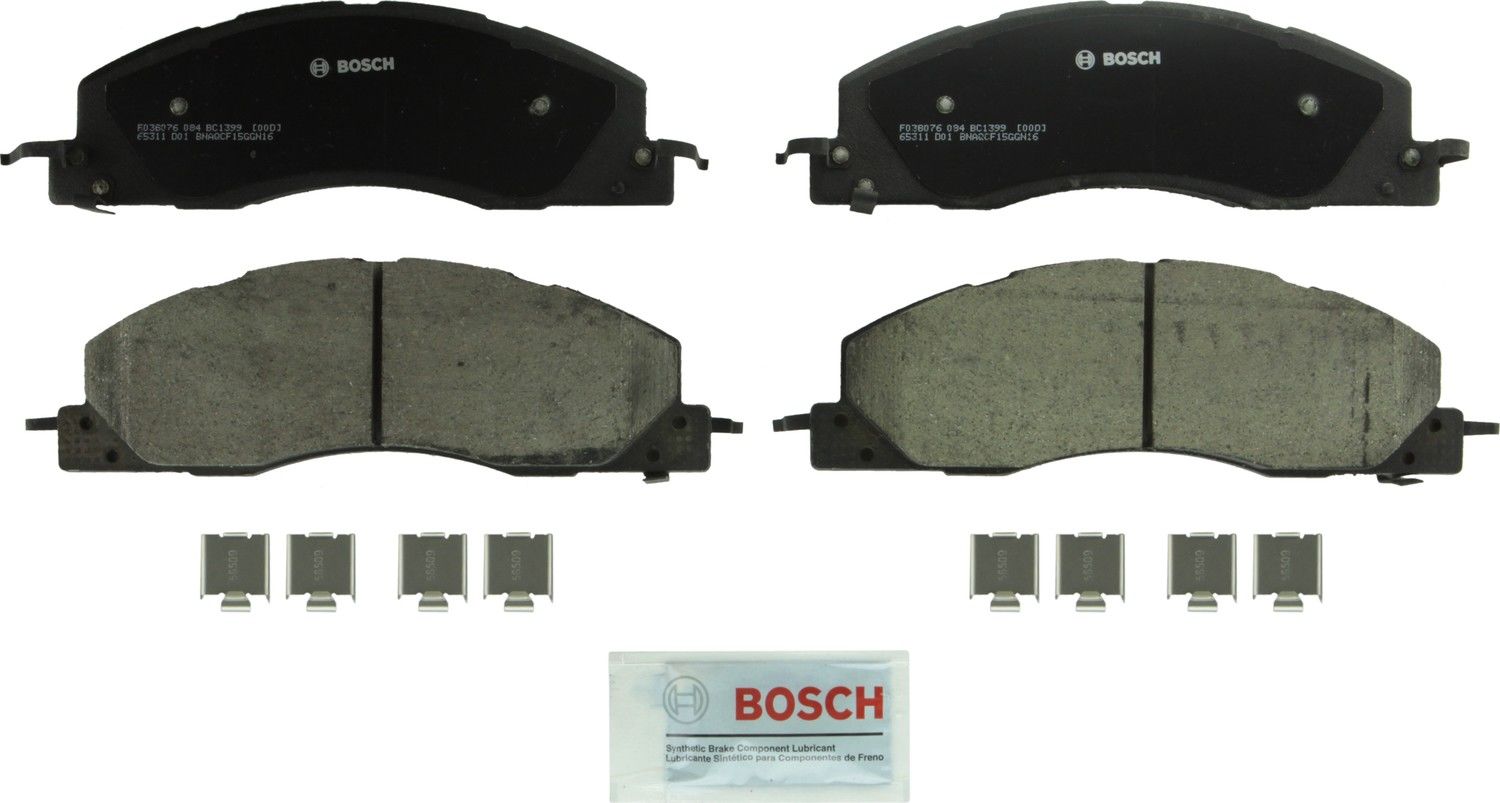 Bosch Disc Brake Pad Set  top view frsport BC1399