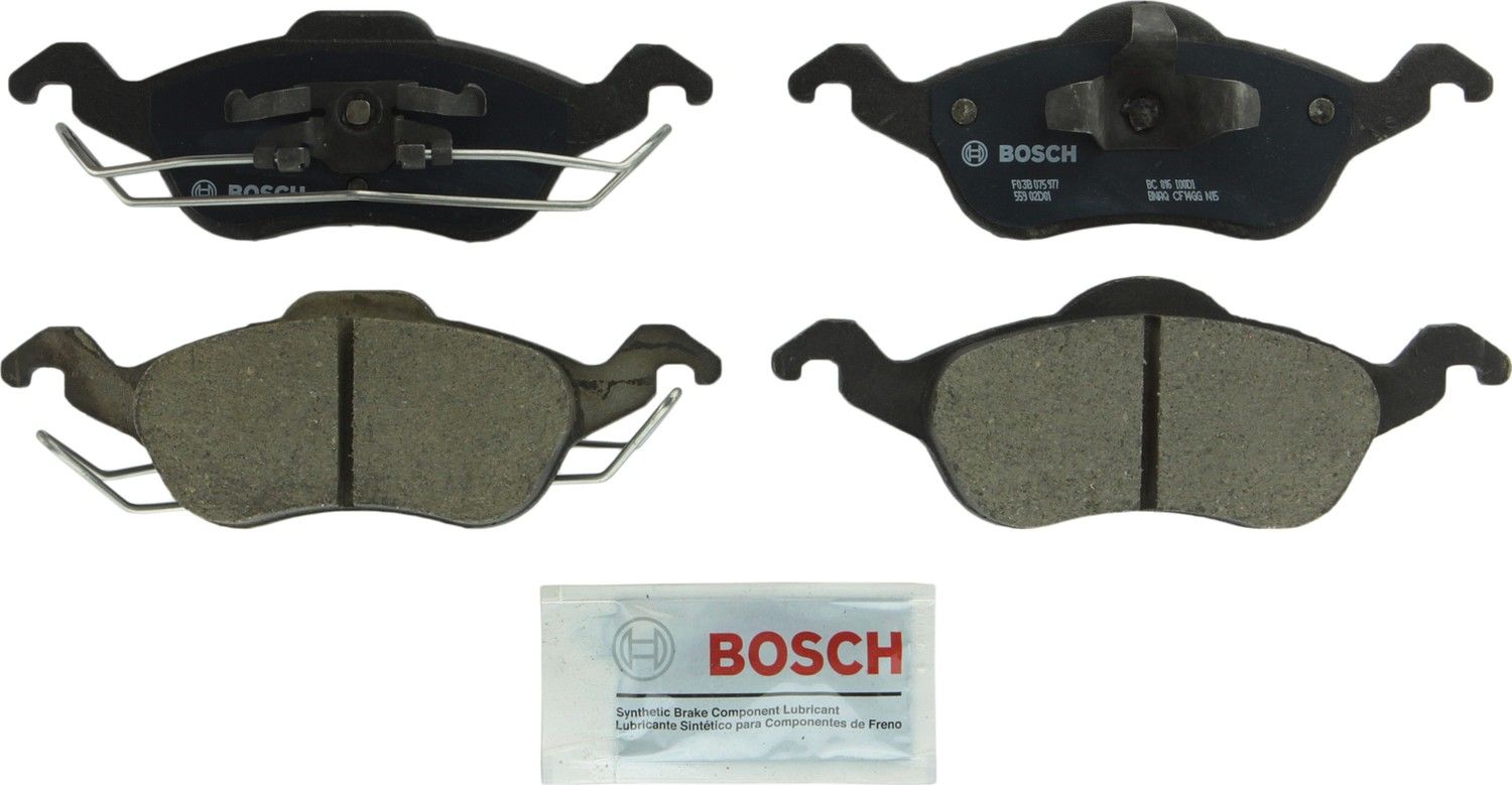 Bosch Disc Brake Pad Set  top view frsport BC816