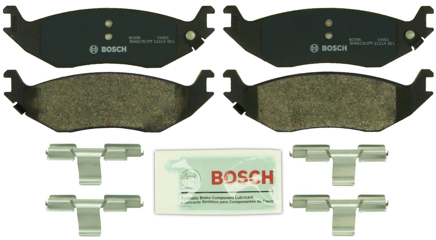 Bosch Disc Brake Pad Set  top view frsport BC898