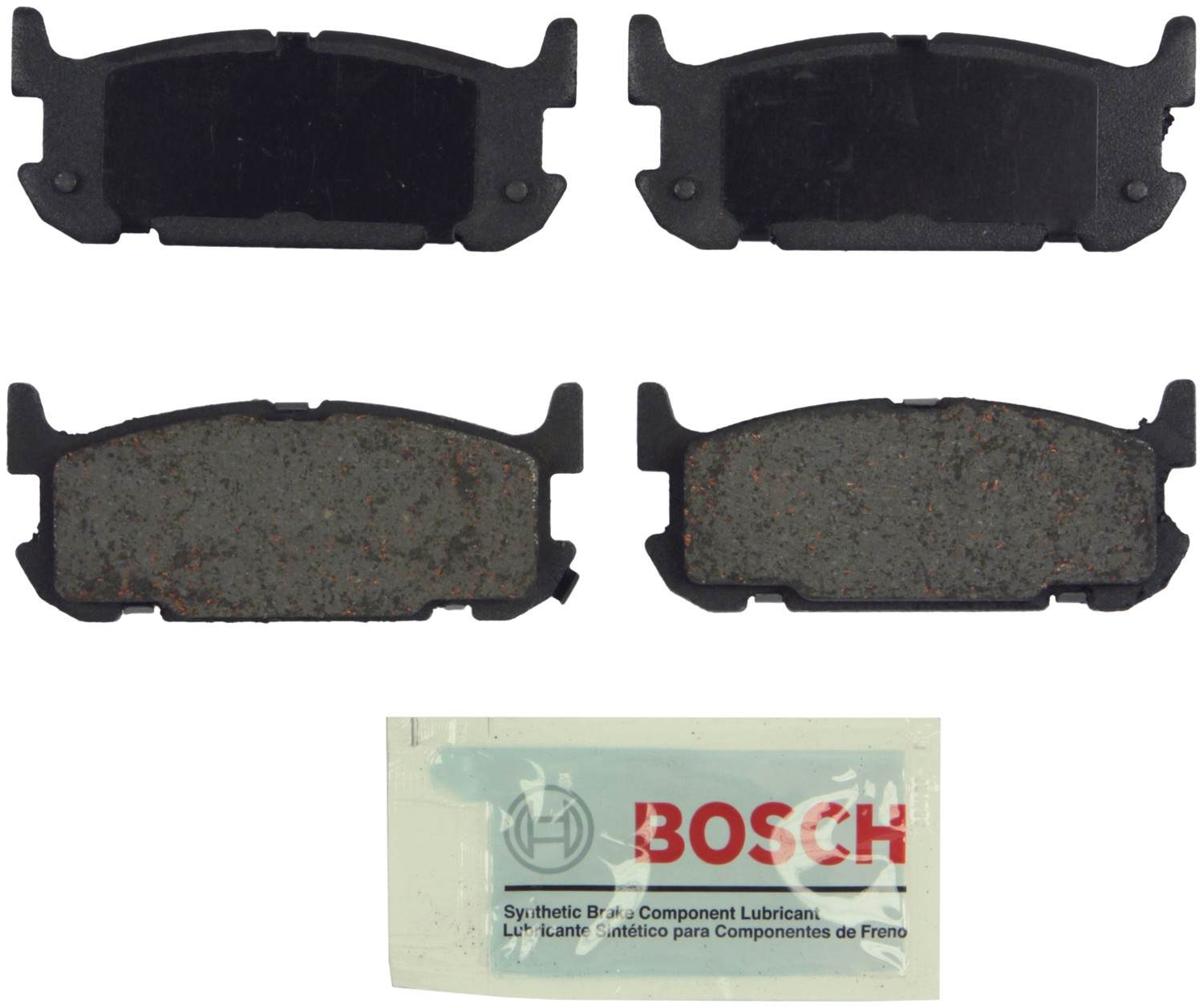 Bosch Disc Brake Pad Set  top view frsport BE1002