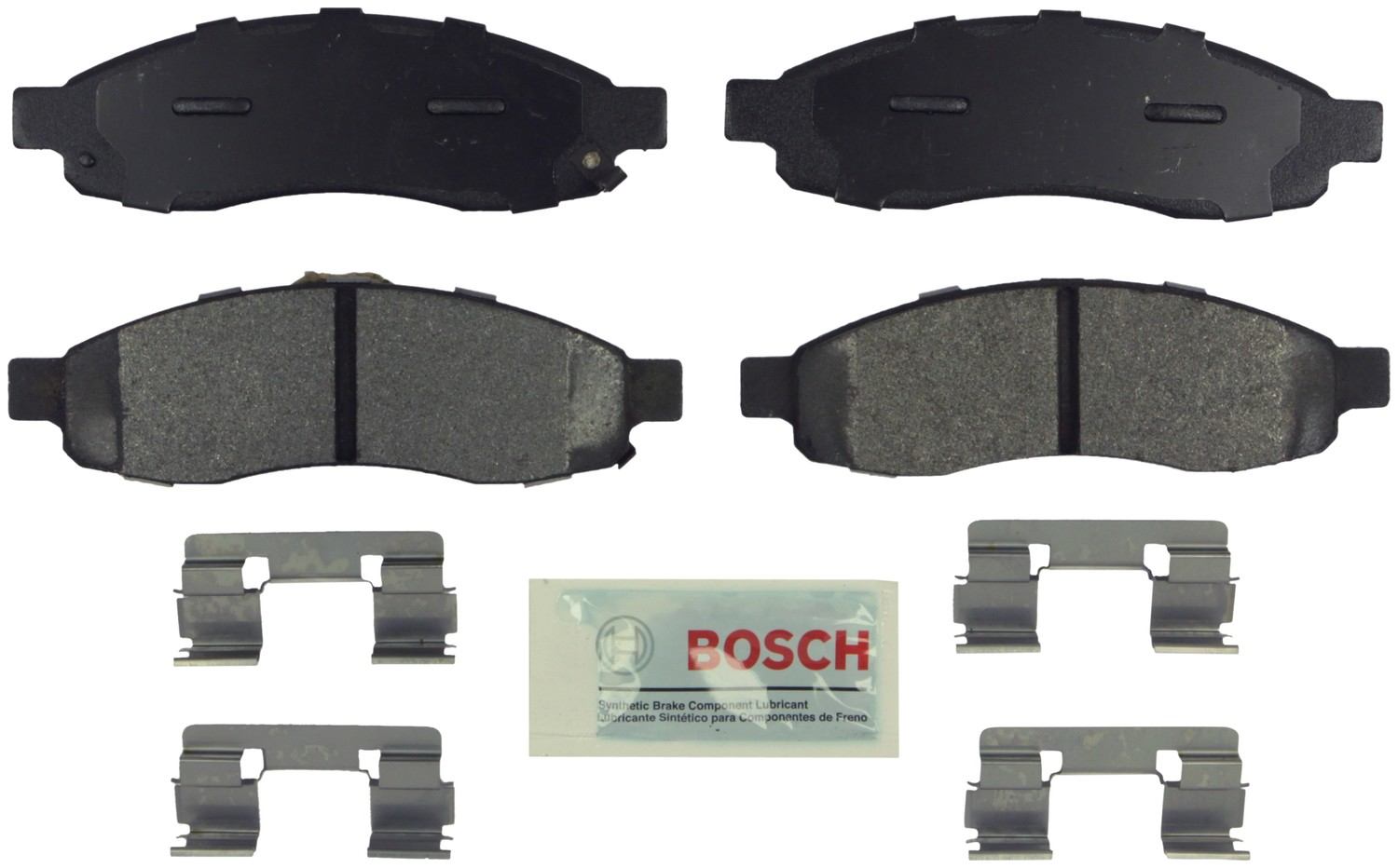 Bosch Disc Brake Pad Set  top view frsport BE1015H