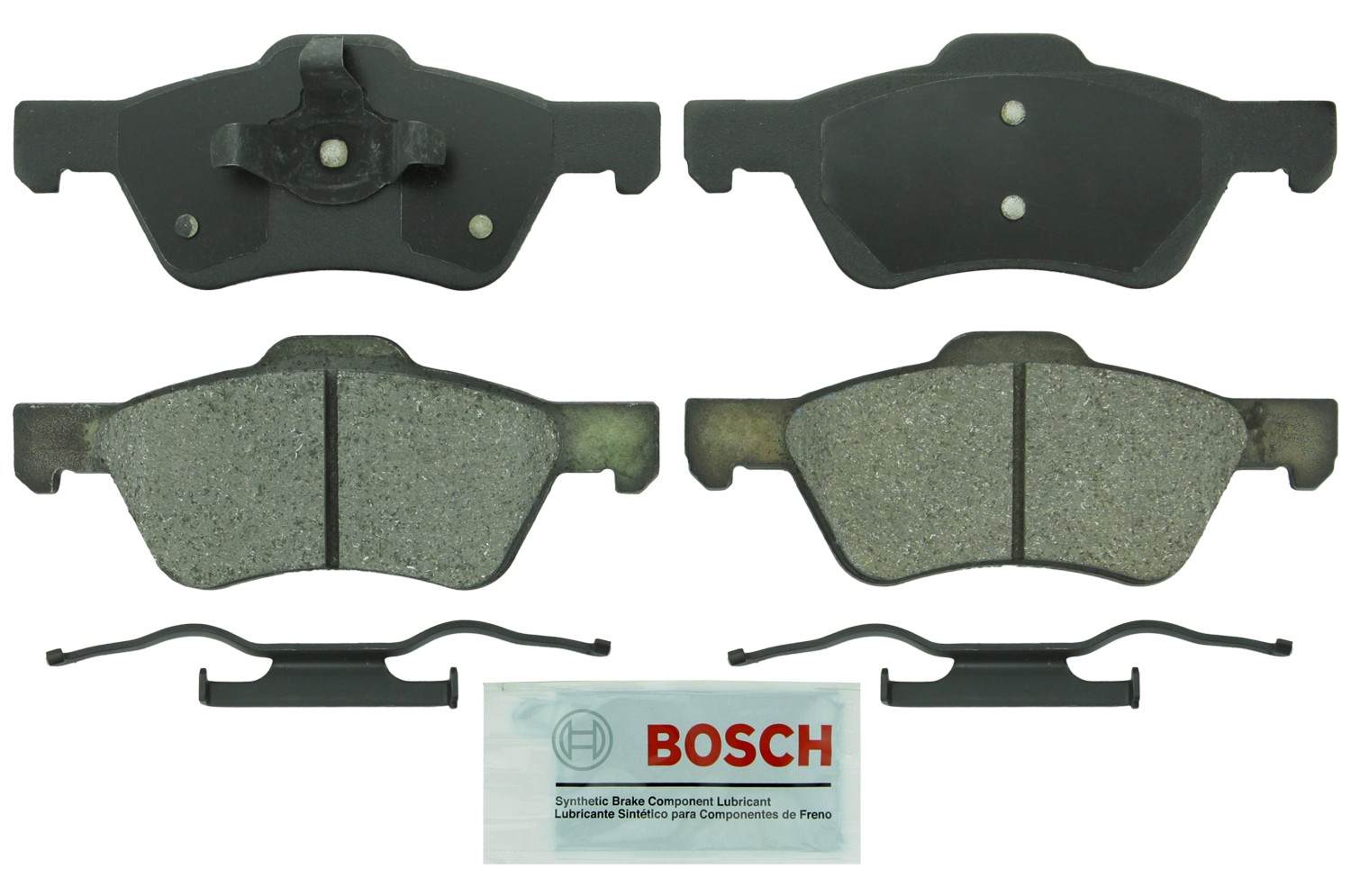 Bosch Disc Brake Pad Set  top view frsport BE1047H