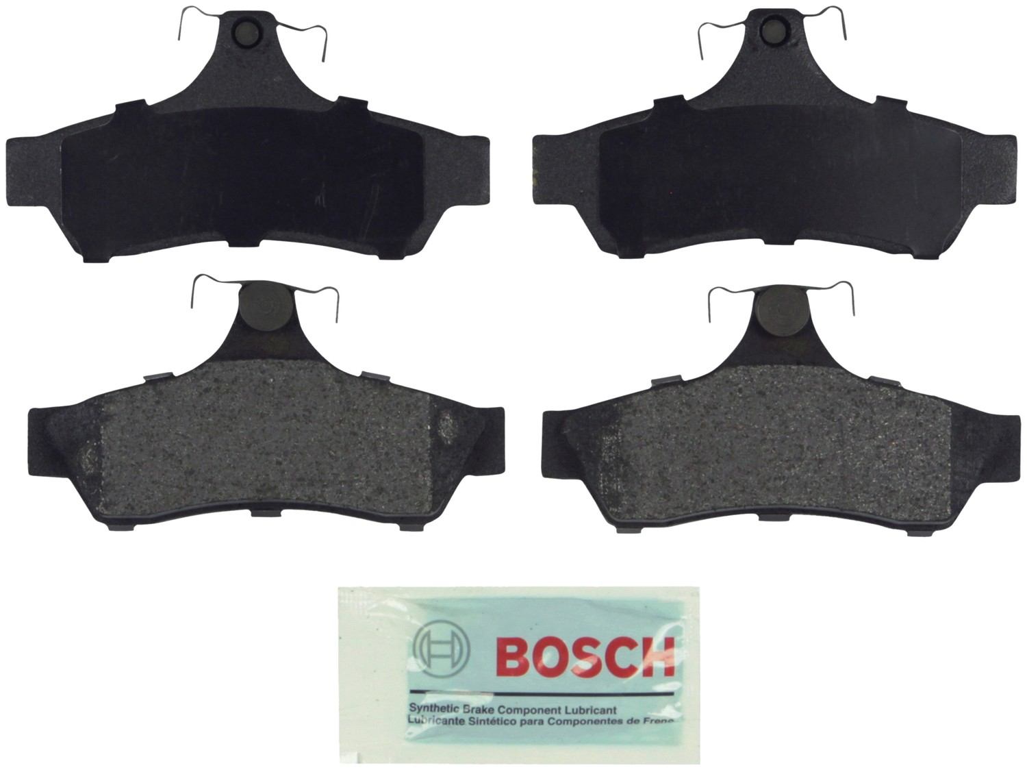 Bosch Disc Brake Pad Set  top view frsport BE1048