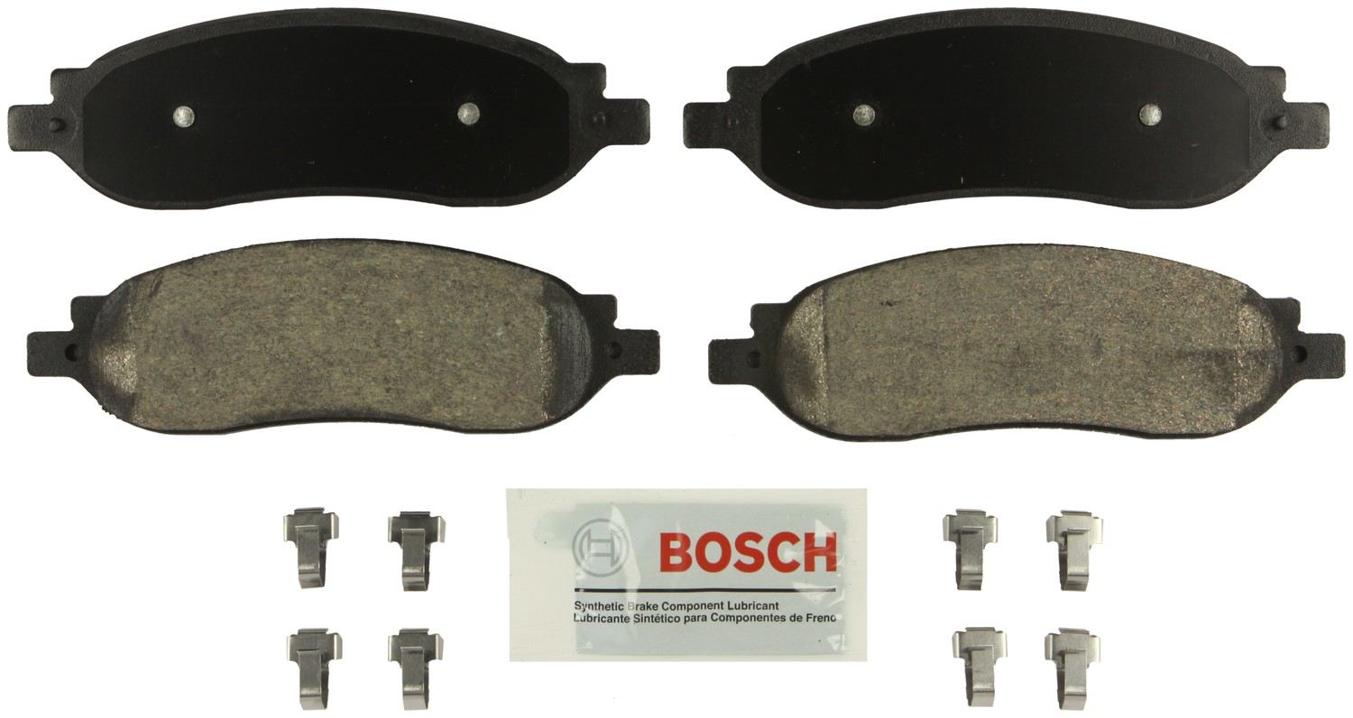 Bosch Disc Brake Pad Set  top view frsport BE1068