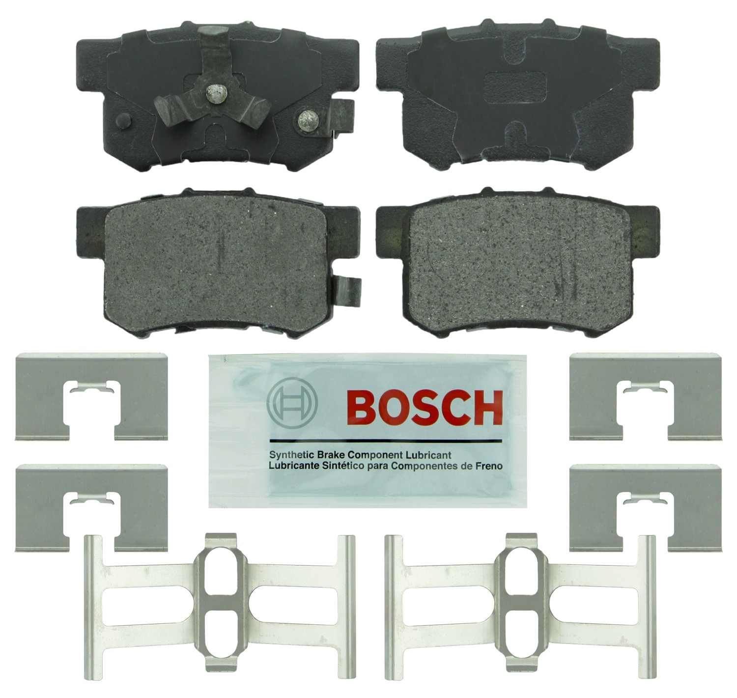 Bosch Disc Brake Pad Set  top view frsport BE1086H