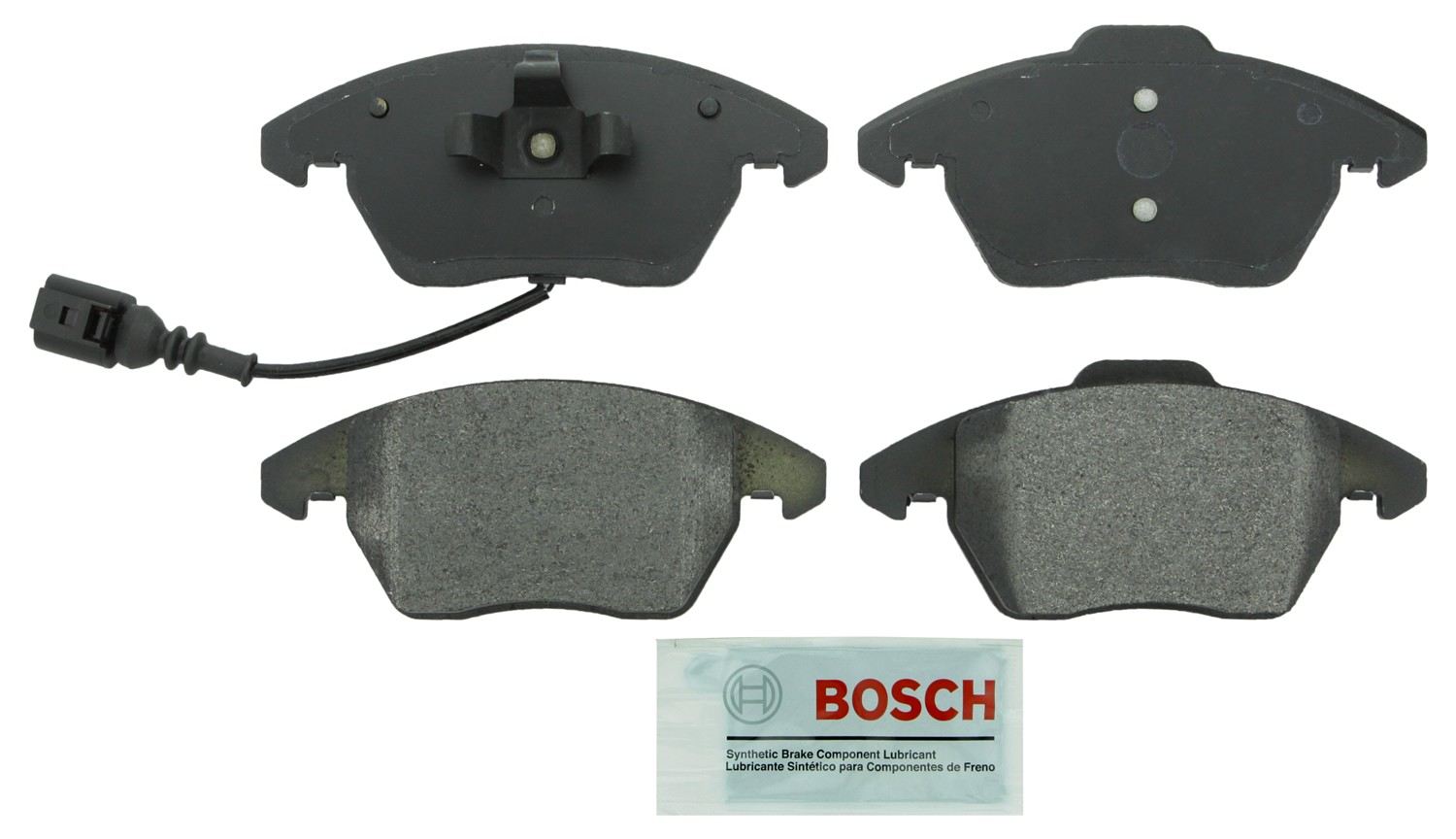 Bosch Disc Brake Pad Set  top view frsport BE1107