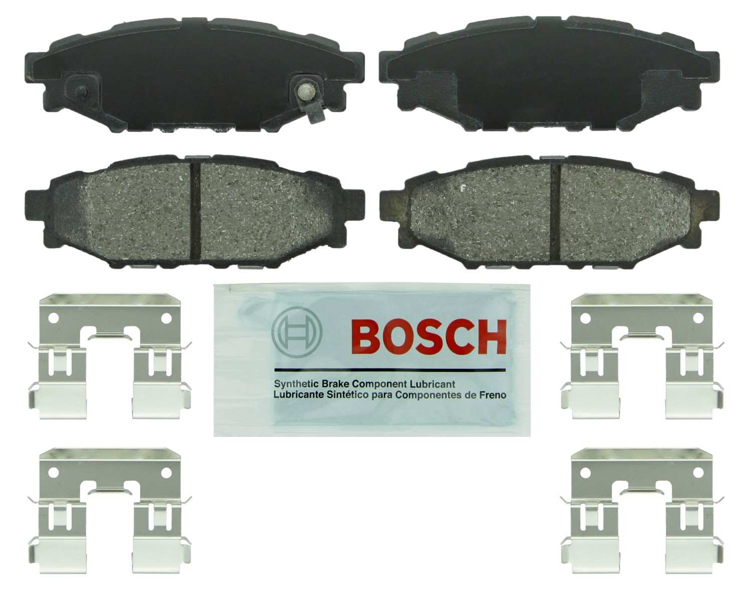 Bosch Disc Brake Pad Set  top view frsport BE1114H